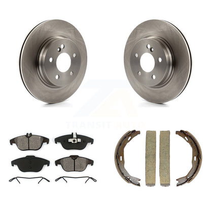 Kit de plaquettes semi-métalliques et de chaussures de stationnement pour disques arrière, pour Mercedes-Benz C30