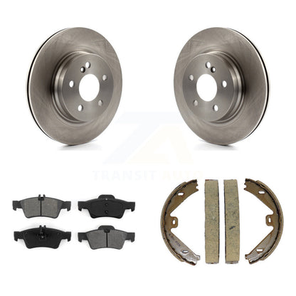 Kit de plaquettes semi-métalliques et de chaussures de stationnement pour disques arrière, pour Mercedes-Benz E55