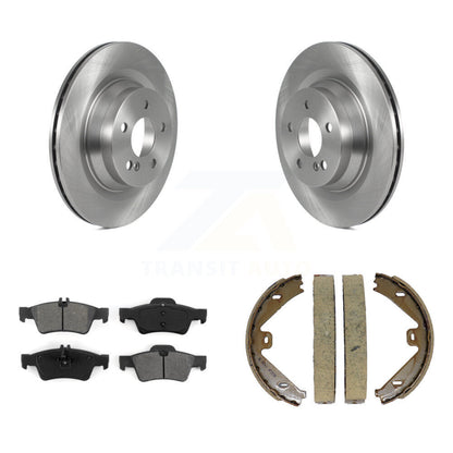Kit de plaquettes semi-métalliques et de chaussures de stationnement pour disques arrière, pour Mercedes-Benz E55