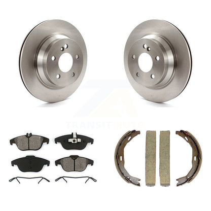 Kit de plaquettes semi-métalliques et de chaussures de stationnement pour disques arrière, pour Mercedes-Benz E35