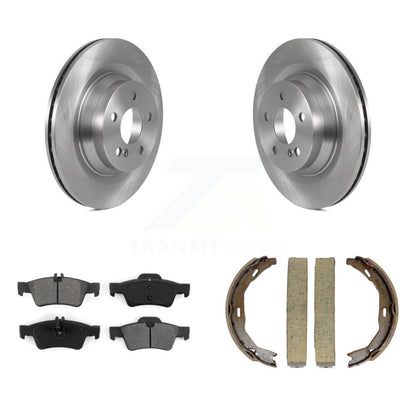 Kit de plaquettes semi-métalliques et de chaussures de stationnement pour disques arrière, pour Mercedes-Benz E55