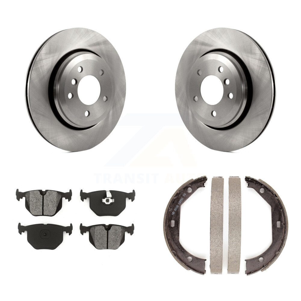 Kit de plaquettes semi-métalliques et de chaussures de stationnement pour disques arrière, pour BMW 330Ci 330i 330x