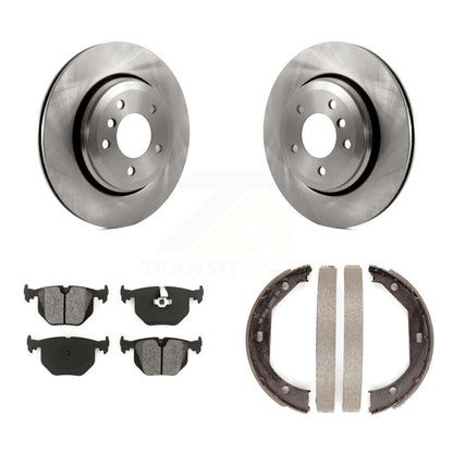 Kit de plaquettes semi-métalliques et de chaussures de stationnement pour disques arrière, pour BMW 330Ci 330i 330x