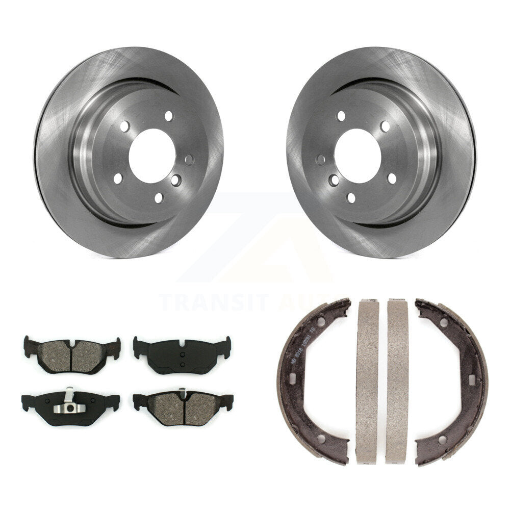 Kit de plaquettes semi-métalliques et de chaussures de stationnement pour disques arrière, pour BMW 328i xDrive X