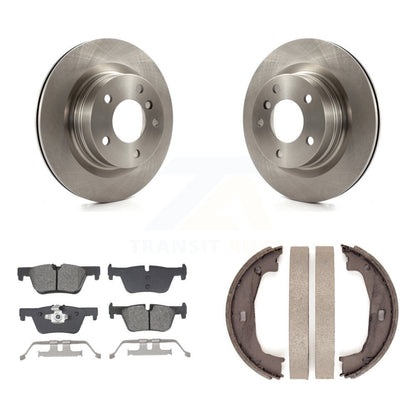 Kit de plaquettes semi-métalliques et de chaussures de stationnement pour disques arrière, pour BMW 230i xDrive 228