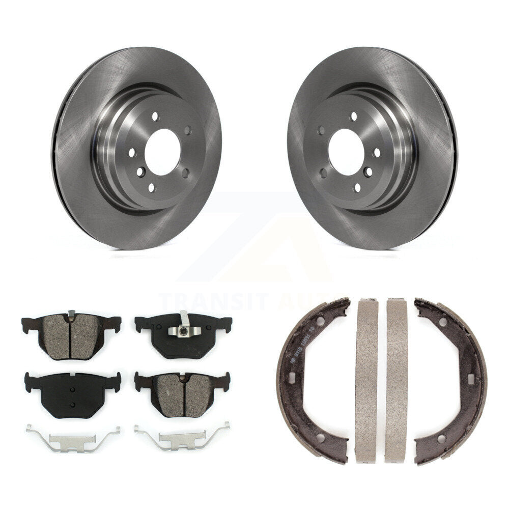 Kit de plaquettes semi-métalliques et de chaussures de stationnement pour disques arrière, pour BMW X1 335i xDriv