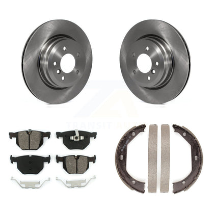 Kit de plaquettes semi-métalliques et de chaussures de stationnement pour disques arrière, pour BMW X1 335i xDriv
