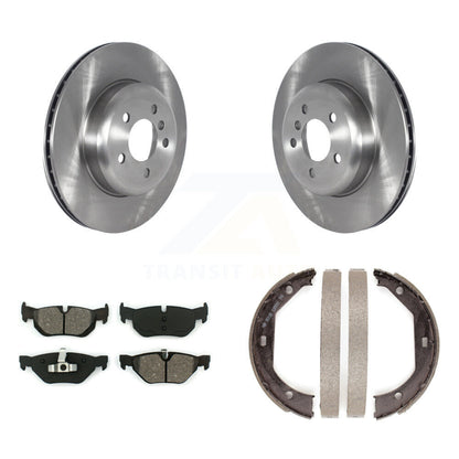 Kit de patins de frein de stationnement, Rotors à disque arrière, plaquettes semi-métalliques, pour BMW 328i xDrive