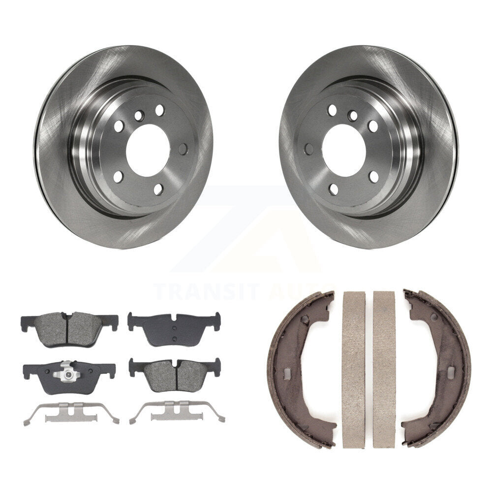 Kit de plaquettes semi-métalliques et de chaussures de stationnement pour disques arrière, pour BMW 320i xDrive 428