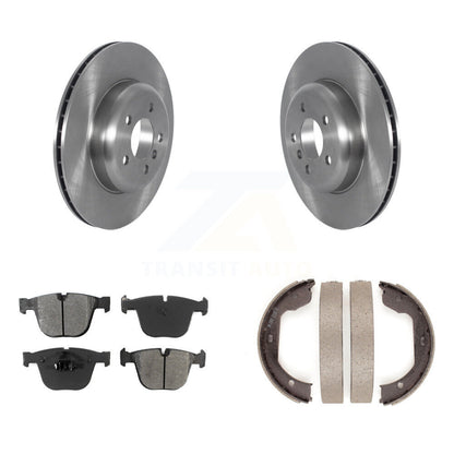 Kit de plaquettes semi-métalliques et de chaussures de stationnement pour disques arrière, pour BMW 535i GT xDrive