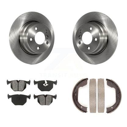 Kit de plaquettes semi-métalliques et de freins de stationnement pour disques arrière, pour BMW X5