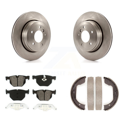 Kit de plaquettes semi-métalliques et de chaussures de stationnement pour disques arrière, pour BMW 530i 525i 528