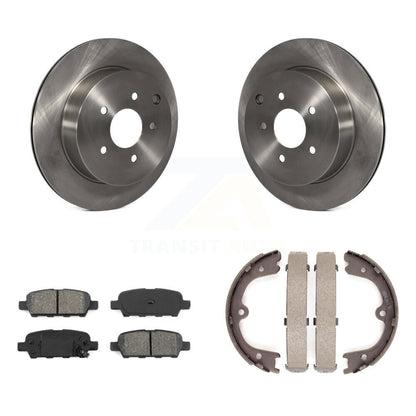 Kit de chaussures de stationnement avec disques semi-métalliques, Rotors à disque arrière, pour Nissan Murano INFINIT