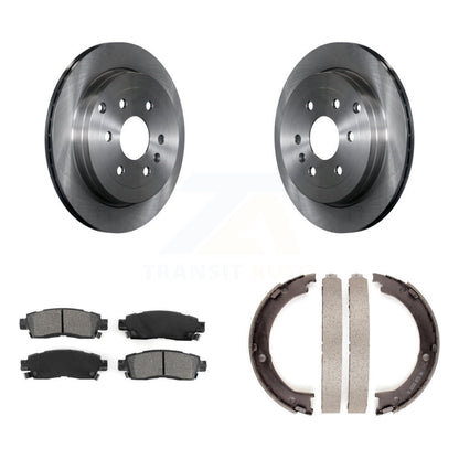 Kit de patins de frein de stationnement, Rotors à disque arrière, plaquettes semi-métalliques, pour GMC Acadia Buic
