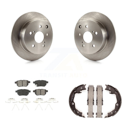 Kit de chaussures de stationnement avec plaquettes semi-métalliques, Rotors à disque arrière, pour Toyota Matrix XR 2010