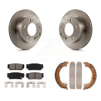 Kit de chaussures de stationnement avec disques semi-métalliques, Rotors à disque arrière, pour Kia Sorento 2007 – 2009