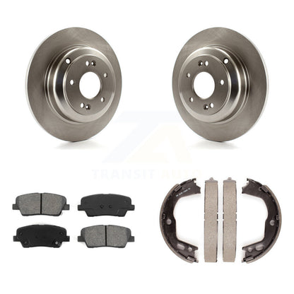 Kit de chaussures de stationnement à plaquettes semi-métalliques, Rotors à disque arrière, pour Hyundai Genesis Coupé