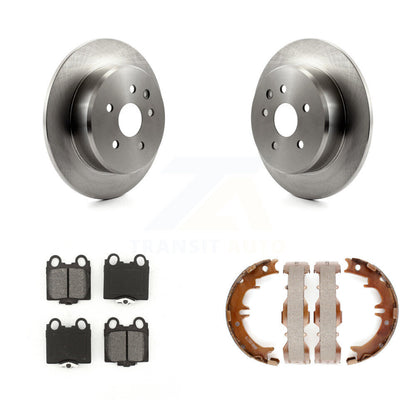 Kit de plaquettes semi-métalliques et de chaussures de stationnement pour rotors de disque arrière, pour Lexus SC430 IS300