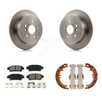 Kit de plaquettes semi-métalliques et de chaussures de stationnement pour disques arrière, pour Toyota Sienna 04-10
