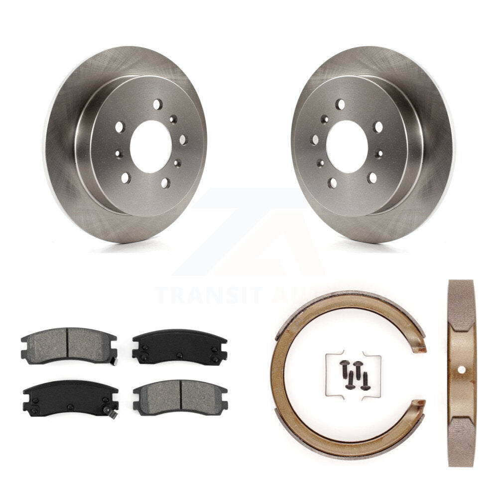 Kit de chaussures de stationnement avec Rotors à disque arrière, plaquettes semi-métalliques, pour Chevrolet Impala Gran
