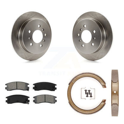 Kit de chaussures de stationnement avec Rotors à disque arrière, plaquettes semi-métalliques, pour Chevrolet Impala Gran