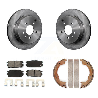 Kit de chaussures de stationnement avec Rotors à disque arrière, plaquettes semi-métalliques, pour Chevrolet Equinox Vue