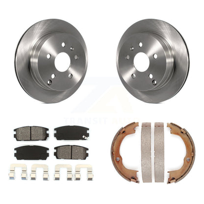 Kit de chaussures de stationnement avec Rotors à disque arrière, plaquettes semi-métalliques, pour Chevrolet Equinox GMC