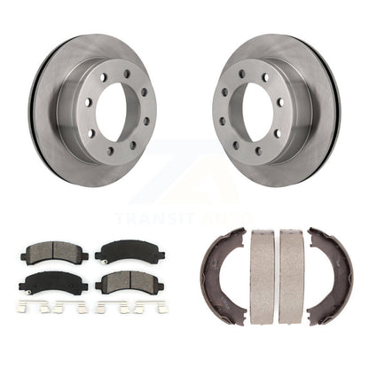 Kit de chaussures de stationnement avec Rotors à disque arrière, plaquettes semi-métalliques, pour Chevrolet GMC Express