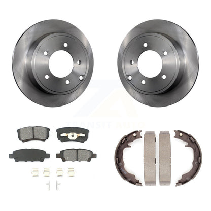 Kit de chaussures de stationnement avec disques semi-métalliques, Rotors à disque arrière, pour Jeep Patriot Dodge 20