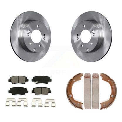 Kit de plaquettes semi-métalliques et de chaussures de stationnement pour disques arrière, pour Hyundai Sonata 3,3 l