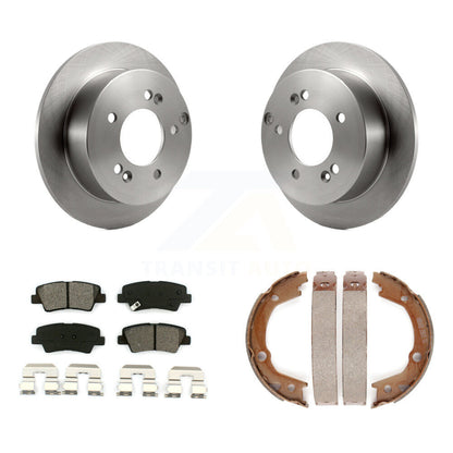 Kit de plaquettes semi-métalliques et de chaussures de stationnement pour disques arrière, pour Hyundai Sonata 2,4 l