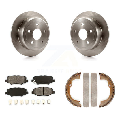 Kit de patins de frein de stationnement, Rotors à disque arrière, plaquettes semi-métalliques, pour Jeep Wrangler J