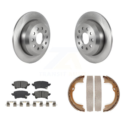 Kit de plaquettes semi-métalliques et de freins de stationnement pour rotors de disque arrière, pour Jeep Wrangler