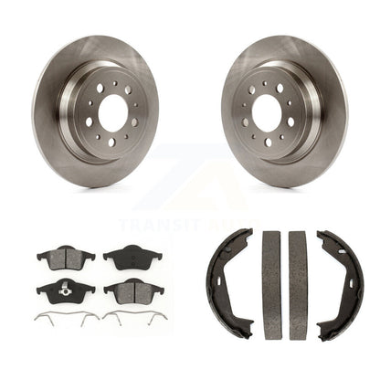 Kit de plaquettes semi-métalliques et de freins de stationnement pour disques arrière, pour Volvo XC70 S8