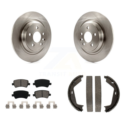 Kit de plaquettes semi-métalliques et de chaussures de stationnement pour disques arrière, pour Volvo S80 AWD 07-09