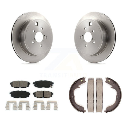Kit de chaussures de stationnement avec Rotors à disque arrière, plaquettes semi-métalliques, pour Subaru Outback Legacy