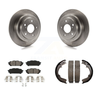 Kit de plaquettes semi-métalliques et de chaussures de stationnement pour rotors de disque arrière, pour Subaru Impreza Saab