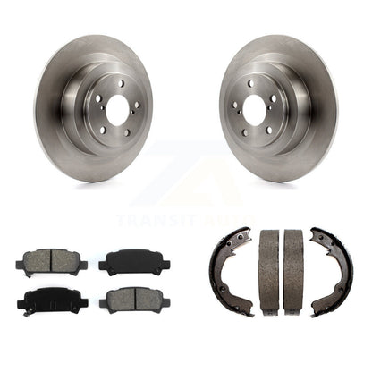Kit de plaquettes semi-métalliques et de patins de stationnement pour disques arrière, pour Subaru Legac 2000