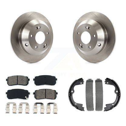 Kit de plaquettes semi-métalliques et de freins de stationnement pour rotors de disque arrière, pour Kia Sedona