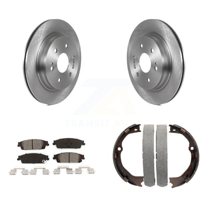 Kit de chaussures de stationnement avec Rotors à disque arrière, plaquettes semi-métalliques, pour Chevrolet Silverado L