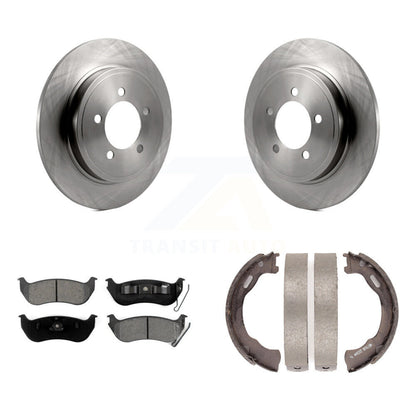 Kit de plaquettes semi-métalliques et de chaussures de stationnement pour disques arrière, pour Ford Explorer Sport