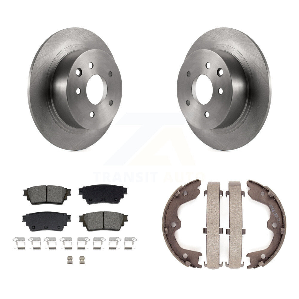 Kit de chaussures de stationnement avec disques semi-métalliques, Rotors à disque arrière, pour Nissan Altima AW 2019