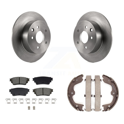 Kit de chaussures de stationnement avec disques semi-métalliques, Rotors à disque arrière, pour Nissan Altima AW 2019