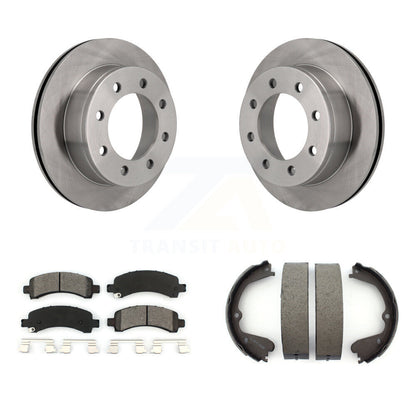 Kit de patins de frein de stationnement, Rotors à disque arrière, plaquettes semi-métalliques, pour GMC Savana 3500