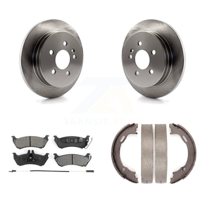 Kit de plaquettes semi-métalliques et de chaussures de stationnement pour disques arrière, pour Mercedes-Benz ML320