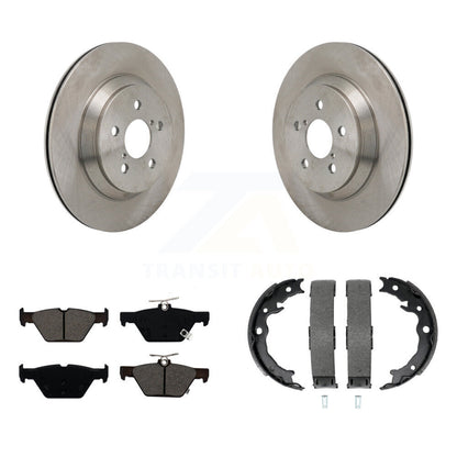Kit de chaussures de frein de stationnement, Rotors à disque arrière, plaquettes semi-métalliques, pour Subaru Crosstre