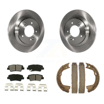 Kit de plaquettes semi-métalliques et de chaussures de stationnement pour disques arrière, pour Hyundai Sonata Azer