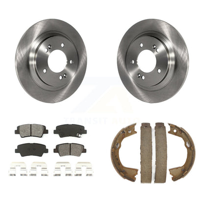 Kit de plaquettes semi-métalliques et de freins de stationnement pour rotors de disque arrière, pour Kia Optima