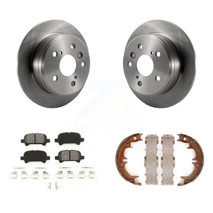 Kit de plaquettes semi-métalliques et de chaussures de stationnement pour rotors de disque arrière, pour Toyota Camry Solara