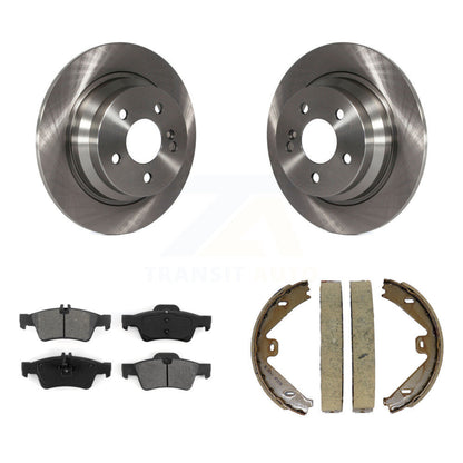Kit de plaquettes semi-métalliques et de chaussures de stationnement pour disques arrière, pour Mercedes-Benz E25